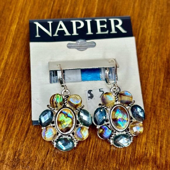 NWT Vintage Napier Earrings - Picture 1 of 9